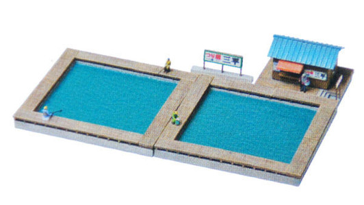 Tomytec (Komono 092) Fishing Pond 1/150 N scale