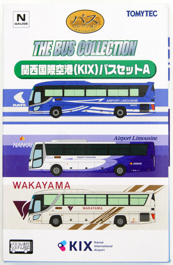 Tomytec Bus Collection Kansai International Airport (KIX) 3 Bus A 1/150 N scale