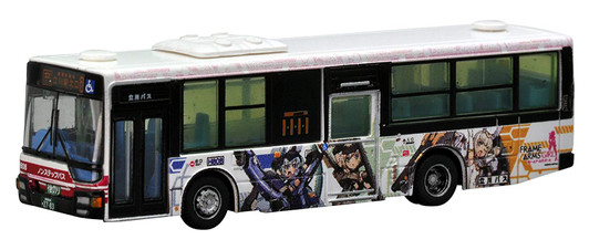 Tomytec Bus Collection 284314 Tachikawa Frame Arms Girl Wrapping 1/150 N scale