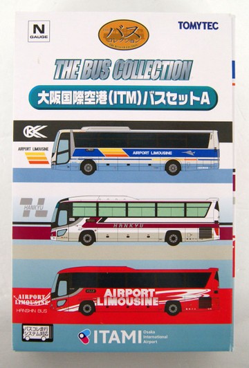 Tomytec The Bus Collection Osaka International Airport (ITM) Set A 1/150 N scale