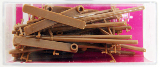 Tsugawa Yokou #13430 Single Track Catenary Pole (Brown) 15pcs. 1/150 N scale