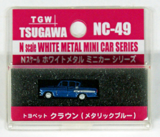 Tsugawa Yokou NC-49 Toyopet Crown (Metalic Blue) 1/150 N scale