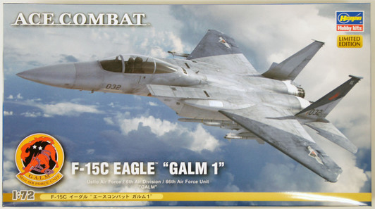 Hasegawa SP330 Ace Combat F-15C Eagle Galm 1 1/72 Scale Kit
