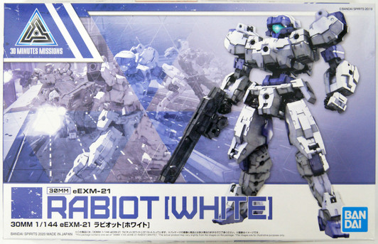 Bandai 30 Minutes Missions 23 (30MM) eEXM-21 Rabiot (White) 1/144 Scale Kit