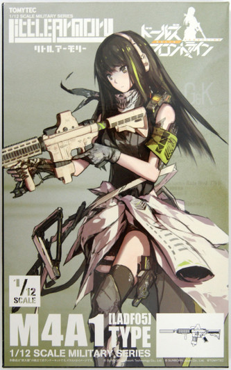 Tomytec LADF05 Military Series Little Armory Doll's Frontline M4A1 Type 1/12 Scale Kit