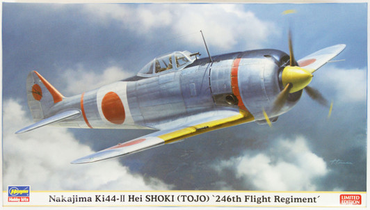 Hasegawa 07382 Nakajima Ki44-II Hei SHOKI (TOJO) 246th Flight Regiment 1/48 Scale Kit