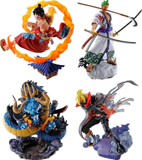 MegaHouse LOGBOX RE BIRTH One Piece Wano Country Vol.1 4pcs Box
