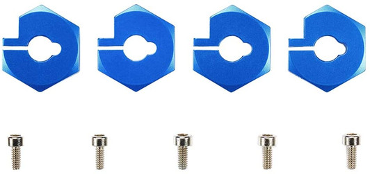 Tamiya 42352 Aluminum Clamp Type Wheel Hubs (Narrow Tread) 4 pcs