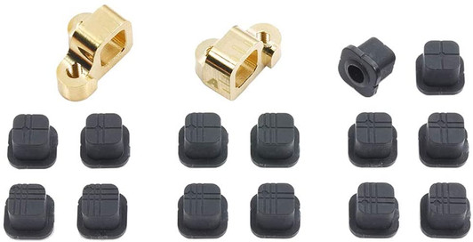 Tamiya 54939 (OP1939) Brass Adjustable Separate Suspension Mounts (A)