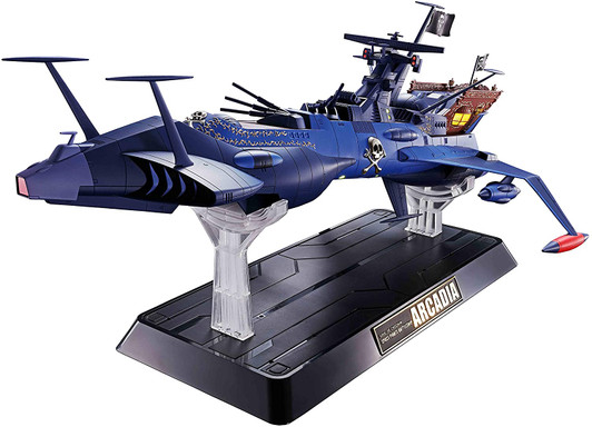 Bandai Soul Of Chogokin GX-93 Space Pirate Battleship Arcadia Figure (Captain Harlock)