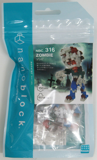 Kawada NBC-316 nanoblock Zombie