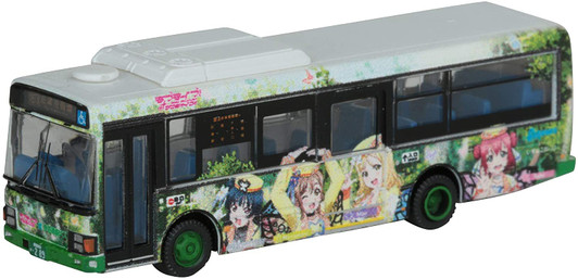 Tomytec Bus Collection Izuhakone Bus Love Live! Sunshine!! Wrapping Bus No.4 (N scale)