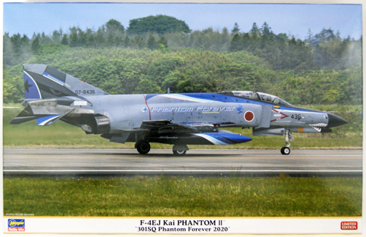 Hasegawa 74965 F-4EJ Kai Super Phantom 301SQ Phantom Forever 2020 1/48 Plastic Model