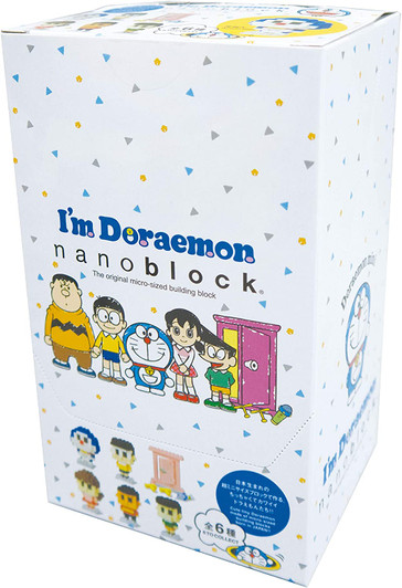Kawada NBMC_01 Nanoblock I'm Doraemon Mini 1 Box (6 pcs)