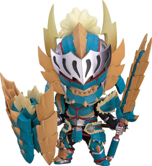 Good Smile Nendoroid 1421 Hunter: Male Zinogre Alpha Armor Ver. (MONSTER HUNTER WORLD: ICEBORNE)