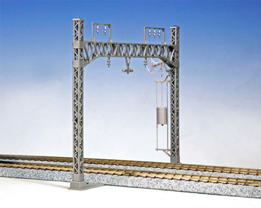 Kato 5-053 Double Wide Track Catenary Poles (6 pcs) (HO scale)