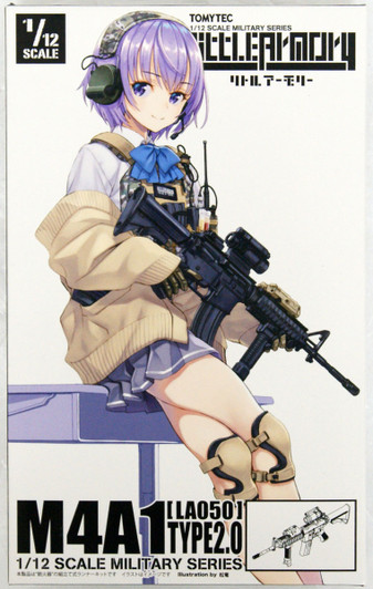 Tomytec LA050 Military Series Little Armory M4A1 Type 2.0 1/12 Scale Kit