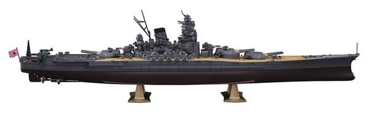 Hasegawa 1/450 IJN Battleship Yamato 'Launch 80th Anniversary' Plastic Model