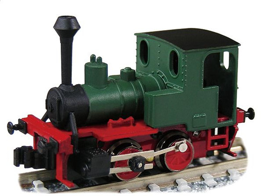 Tsugawa Yokou 14075 Koppel B Tank Steam Locomotive (Green) (N scale)