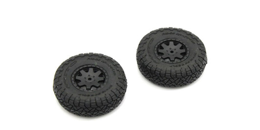 Kyosho MXTH001HW Premounted Tire/Wheel with Weight 2pcs 4Runner