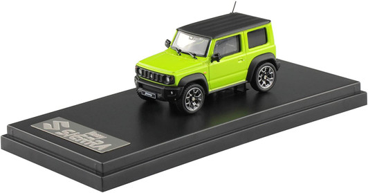 Aoshima SKYNET 1/64 Suzuki Jimny Sierra Mini Car Kinetic Yellow Finished Diecast Model Aoshima SKYNET 1/64 Suzuki Jimny Sierra Mini Car Kinetic Yellow Finished Diecast Model
