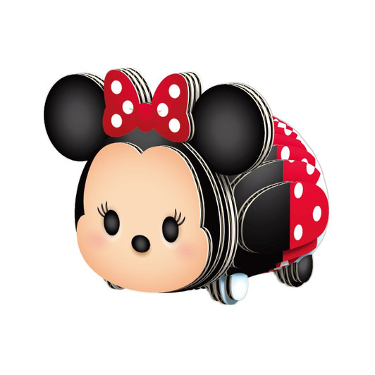 A-zone EUGY Disney Tsum Tsum Minnie Mouse 3D Cardboard Model Kit A-zone EUGY Disney Tsum Tsum Minnie Mouse 3D Cardboard Model Kit