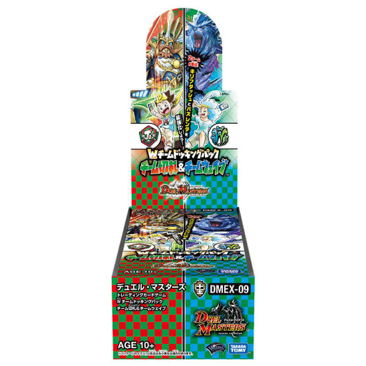 Takara Tomy Duel Masters Card Game W-Team Docking Pack Team Kirifuda & Team Wave