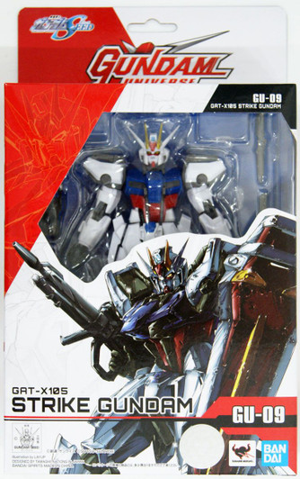 Bandai Gundam Universe GAT-X105 Strike Gundam Figure (Gundam SEED) Bandai Gundam Universe GAT-X105 Strike Gundam Figure (Gundam SEED)