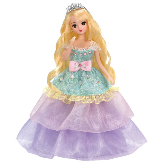 Takara Tomy Licca Doll Dream Colored Dress Set Rainbow Dream