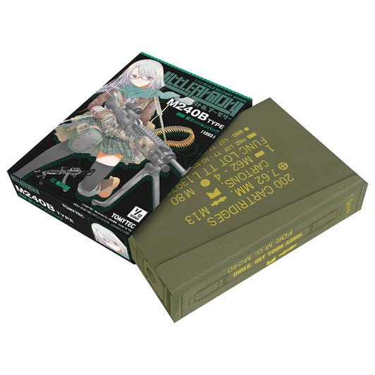 Tomytec LS03 Military Series Little Armory M240 Ai Nishibe Mission Pack 1/12 Scale Kit