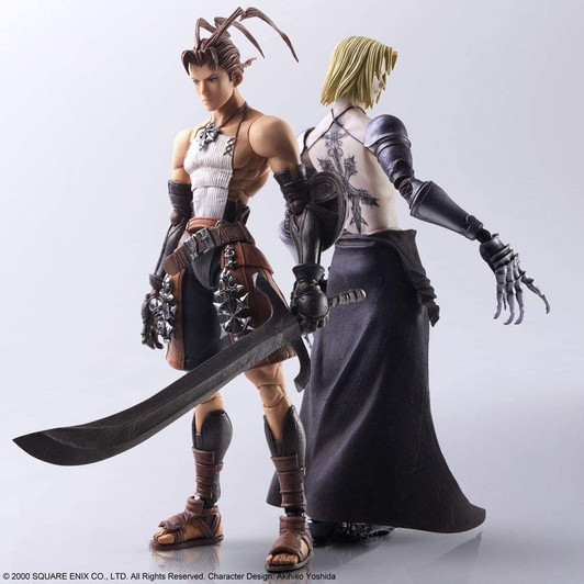 Square Enix Bring Arts Ashley Riot & Sydney Losstarot Figure (Vagrant Story)