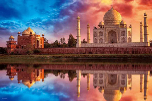 Yanoman Jigsaw Puzzle Taj Mahal (1000 Pieces)
