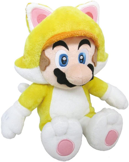 San-ei Super Mario 3D World Plush Doll Cat Mario (M) San-ei Super Mario 3D World Plush Doll Cat Mario (M)