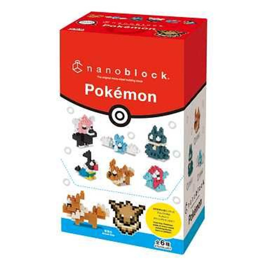 Kawada Nanoblock Mini Pokemon Normal Type 1 Box (6 Pcs) Kawada Nanoblock Mini Pokemon Normal Type 1 Box (6 Pcs)