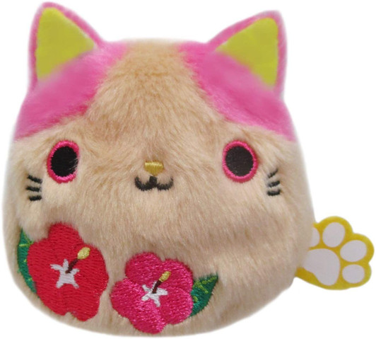 San-ei Flower Neko Dango Hibiscus Plush