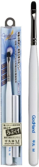 God Hand GH-BRSUP-HMM God Pen Ubuge Flat Round Brush M