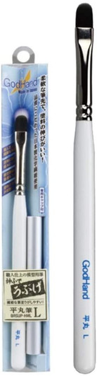 God Hand GH-BRSUP-HML God Pen Ubuge Flat Round Brush L