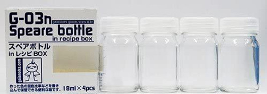 Gaianotes G-03n Spare Bottle in Recipe Box (18ml x 4 pcs.)