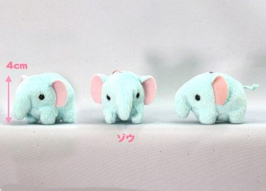 Amuse Puchimaru Animals Plush Doll Elephant Amuse Puchimaru Animals Plush Doll Elephant