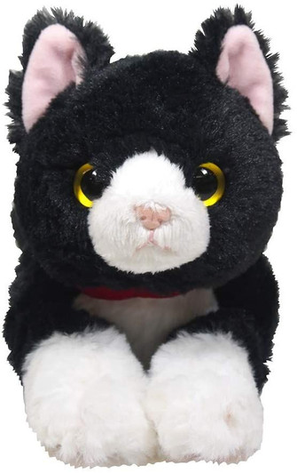 Sunlemon Plush Doll Knee Cat Black and White (S)