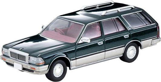 Tomytec Tomica Limited Vintage Neo 1/64 Cedric Wagon SGL Limited Green/Silver