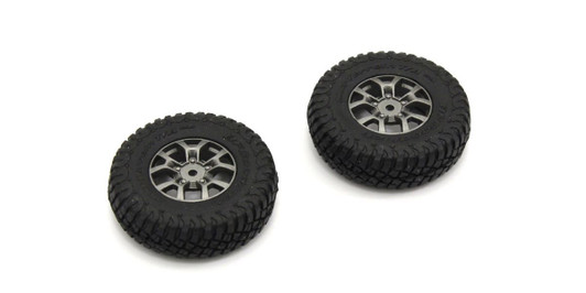 Kyosho MXTH002HW Premounted Tire/Wheel w/Weight Jimny Sierra 2 pcs