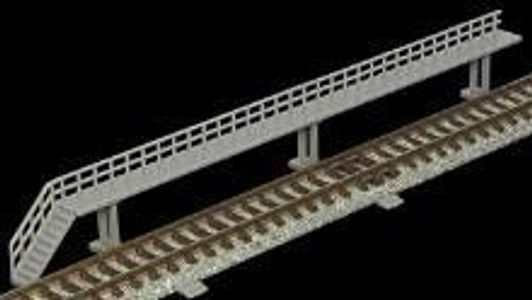 Greenmax 2205 Train Washing Stand (For 4 Cars/ with Fence) (N scale)