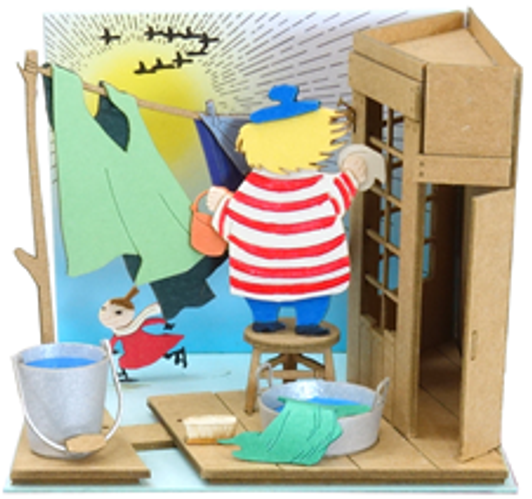 Sankei MP09-07 Moomin Mini Little My and Too-ticky Non-Scale