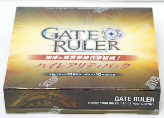 TCG Gate Ruler High Rarity Pack Earth & Different World Allied Forces Combine! BOX