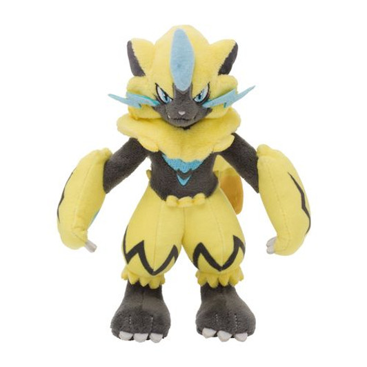 Pokemon Center Original Posing Plush Doll Zeraora