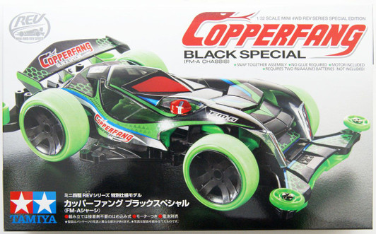 Tamiya 95589 Mini 4WD 1/32 Copperfang Black Special FM-A Chassis