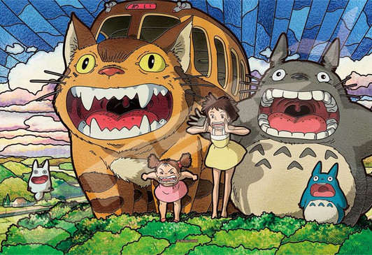 Ensky Art Crystal Jigsaw Puzzle My Neighbor Totoro  (300 Pieces)