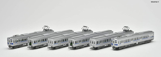 Tomytec Tokyo Transportation Bureau Type 6000 (Distributed Cooling Car) Mita Line 6 Cars Set (N scale)