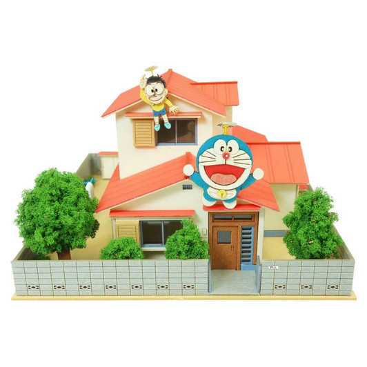 Sankei MK10-02 Doraemon Doraemon and Nobita's House (1/150 N scale)